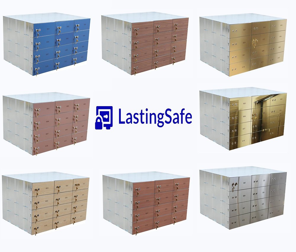 Pictures and videos of safe deposit boxes