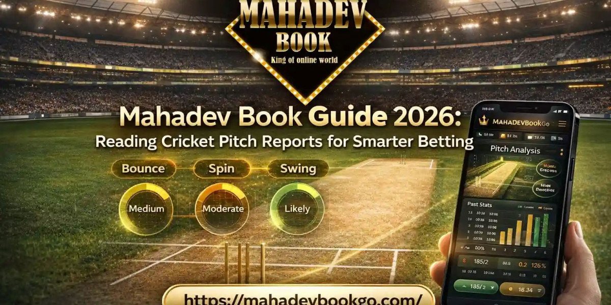 Mahadev Book Guide 2026: Reading Cricket Pitch Reports for Smarter Betting