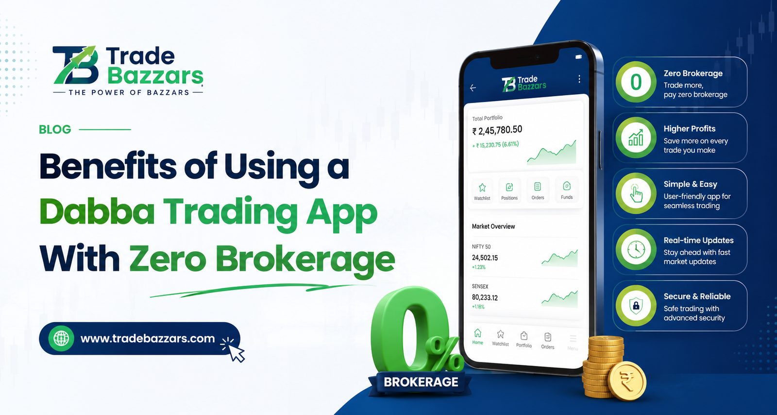 Benefits of Using a Dabba Trading App With Zero Brokerage